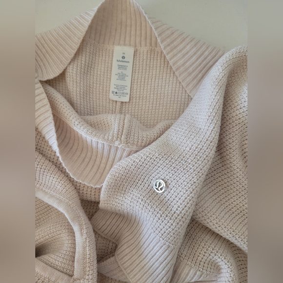 Lululemon Forward Flow Cape Soft Ivory Sz OS - Picture 6 of 13